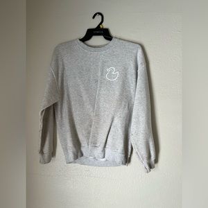 Unisex, rubber ducky, crewneck sweatshirt